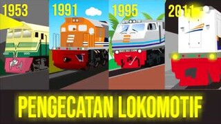 Pengecatan Lokomotif