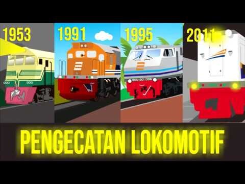 Pengecatan Lokomotif