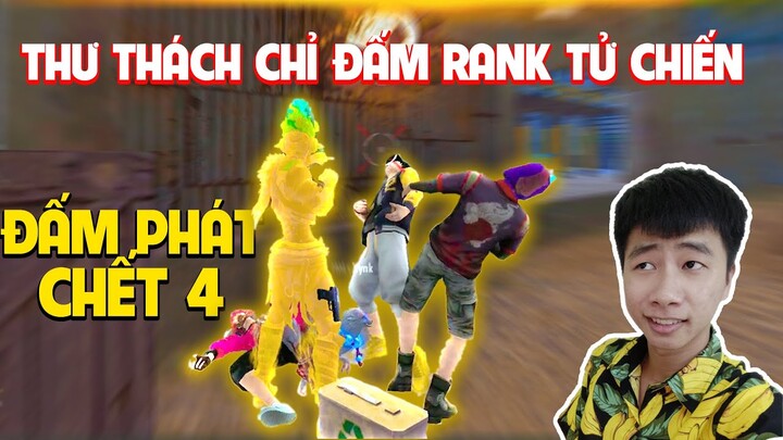 1h Sáng Hóa Quỷ Một Mình Đấm Bay Màu Team Bạn - Tử Chiến Rank | Híp