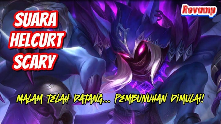 Suara helcurt yang amat menyeramkan