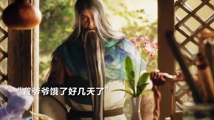 คุณปู่หูหนวกถูกความหิวทำให้สติแตก