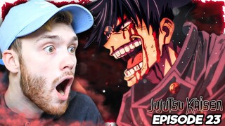 MEGUMI’S DOMAIN EXPANSION REVEALED!! | Jujutsu Kaisen Ep. 23 REACTION