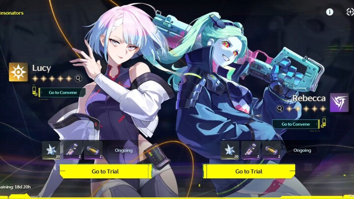 🔥Collab Terbaik‼️Rebecca & Lucy Gameplay [WuWa x Cyberpunk]✨