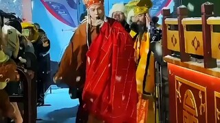 “取经哪有长春好” 长春动植物公园唐僧，演戏时被台下观众逗笑！！
