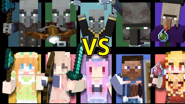 A 30-year veteran Minecraft player teams up with a virtual streamer for their seventh Minecraft play