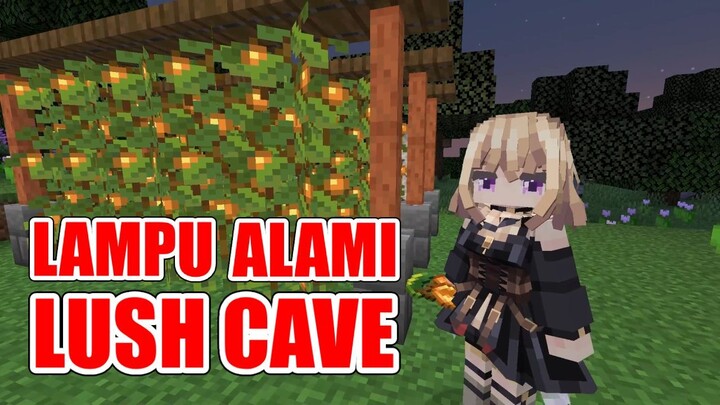 Buah Yang Berperan Sebagai Lampu Lush Cave [ Minecraft Glow Berries Fact Indonesia ]
