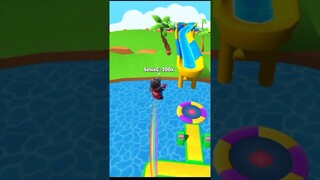 STUMBLE GUYS TAPI AKU BISA TERBANG DI MAP SUPER SLIDE & KELILING MAP#shorts #stumbleguys