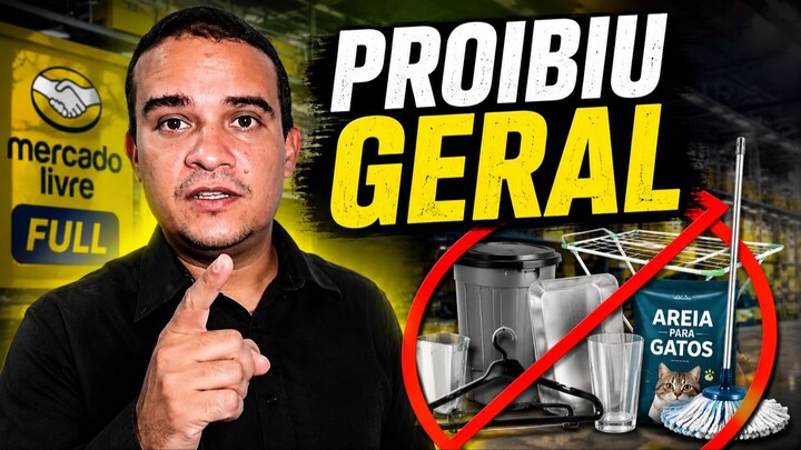 FIM DO FULL PARA ESTES PRODUTOS? Mercado Livre Muda as Regras