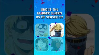 My Hero Academia Quiz #myheroacademia #mha #bokunoheroacademia #bnha #animequiz #otakuquiz #shorts