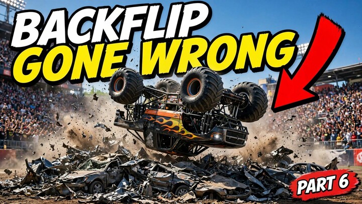 Backflip Gone WRONG! 2026 | Monster Truck Compilation Part 6