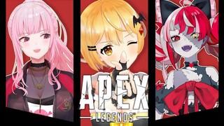 【APEX】吸血鬼×死神×ゾンビコラボ🌟６月もハロウィン👻【ホロライブ/夜空メル×Mori Calliope×Kureiji Ollie】