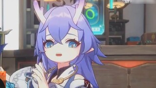 It's getting louder, my Bai Lu is singing "Milk Dragon Yin" - a funny cover of "Honkai Impact: Star 