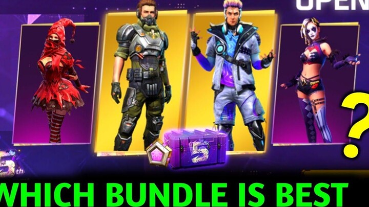 แพ็กเกจไหนดีที่สุด - กิจกรรมพิเศษครบรอบ 5 ปี - Garena Free Fire Style Capsule Event