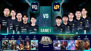 RRQ SENA VS WARMIL GENG GAME 1 | MDL ID S9 | PROGRESSIVE ROUND | HARI 1 PUTARAN 1