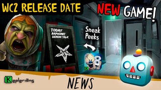 WITCH CRY 2 RELEASE DATE 🧙‍♀️🐺 NEW KEPLERIANS HORROR GAME 🕹 ICE SCREAM 8 UPDATE Sneak Peeks 🍦 NEWS