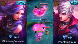 Cecilion And Carmilla Valentine Skin - Mobile Legends