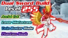 Lv255 Dual Sword Build + Tier 5 Skills | Long Range & Short Range | Toram Online - RealityR