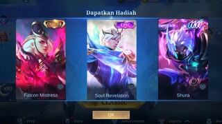 REWARD SKIN COLLECTOR MLBB NOVEMBER DAN NEW SQUAD FATE SKIN DENGAN KUALITAS SKIN COLLECTOR