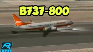 RFS | JEJU AIR B737-800 | seoul - Busan | Real Flight Simulator | (52M)