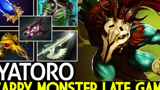 YATORO [Huskar] ใหม่ Carry Monster ช่วงท้ายเกม 100% Unstoppable Dota 2