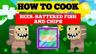 HOW TO COOK BEER-BATTERED FISH AND CHIPS