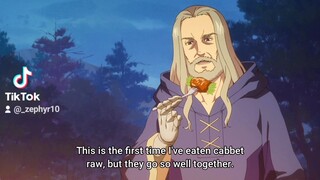 the legendary finrir can't hold himself anymore so that he showed himself