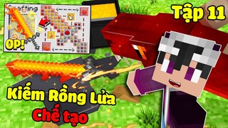 MINECRAFT VUA RỒNG*TẬP 11 | CHẾ TẠO THANH KIẾM RỒNG LỬA CỰC MẠNH VÀ CHIẾN ĐẤU VỚI RỒNG BĂNG KHỔNG LỒ