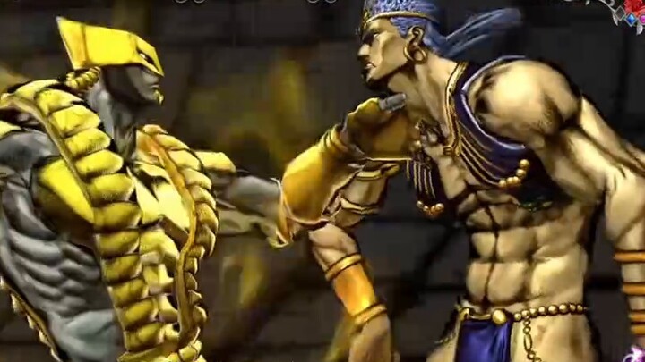 JoJo's Bizarre Adventure Star Wars Wamuu vs. DIO Players' exciting battle