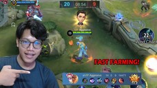 NATAN JUNGLER 8 MENIT LVL 15? UDAH BISA MASUK META KAH?!! TOP GLOBAL NATAN | MLBB