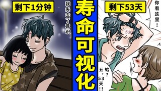寿命被可视化后会怎么样呢？知道自己寿命的男人会多惨？