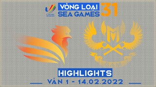 Highlights SE vs GAM [Ván 1][Vòng Loại Seagame31 - Vòng 2][14.02.2022]