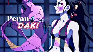 peran daki dalam dunia DEMONSLAYAER