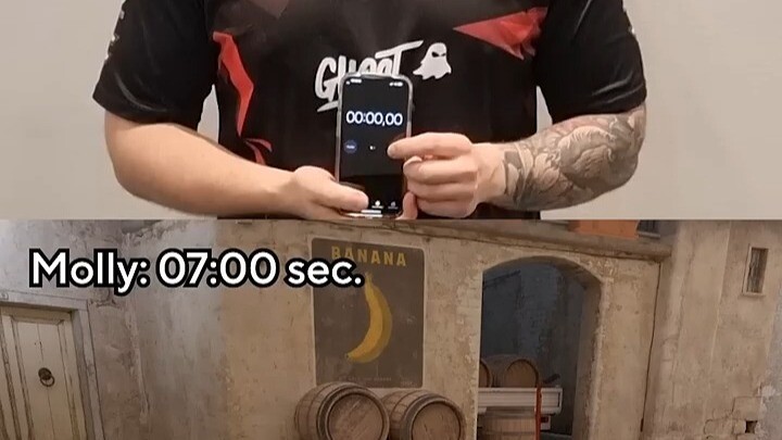 Hitung Mundur Molotov Sang Pro Player