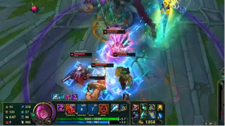 Lol Combat cực gắt từ vị trí của các dân chơi  #montage#highlight