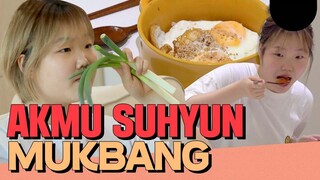 AKMU Suhyun mukbang compilation🍲🍚