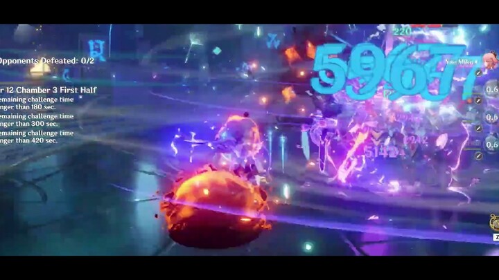 Bão điện #genshinmoment