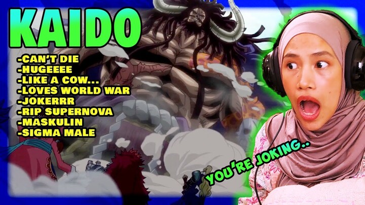 THE STRONGEST CREATURE IN THE WORLD : KAIDO OF THE BEASTS 🔴 One Piece Episode 739 & 740 Reaction
