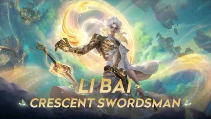 NEW SKIN LIBAI - CRESCENT SWORDSMAN