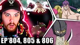TANK MAN! | One Piece REACTION Episode 804, 805 & 806