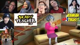 Reaksi Kocak Gamer NGEPRANK GURU KILLER!! | Scary Teacher 3D Indonesia