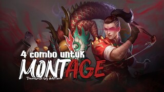 4 CARA MUDAH SKILL COMBO MONTAGE CHOU UNTUK FREESTYLE ❗