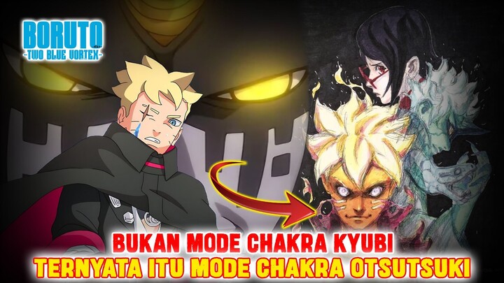 TERUNGKAP ILUSTRASI 9 TAHUN LALU BUKAN MODE CHAKRA KYUUBI❗TERNYATA ITU MODE CHAKRA OTSUTSUKI❗