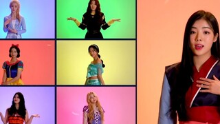 [K-POP|PURPLE KISS] Cover Lagu Putri Disney