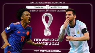 [SOI KÈO NHÀ CÁI] Colombia vs Argentina. Trực tiếp bóng đá vòng loại World Cup 2022 khu vực Nam Mỹ