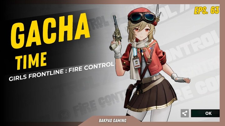 Lumayan lahh dapat skin yang kawaii lagi😆😆 - Girls FrontLine : Fire Control [Gacha Time eps.63]