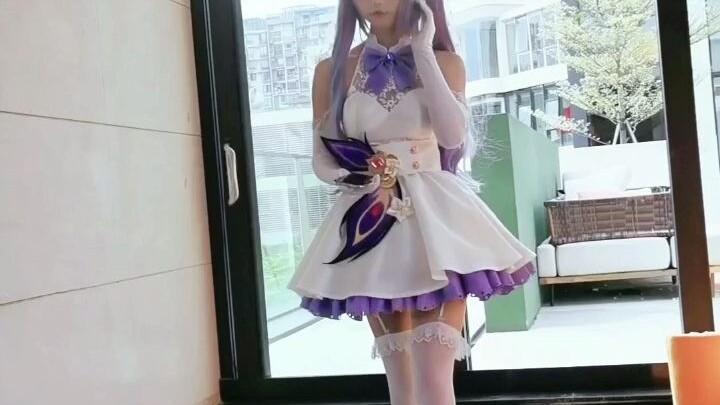 [First Beast Cat Cos] How much of this Keqing is a bit XX?
