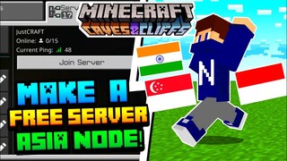 How To Make Your Own MCPE Server For FREE! | #1 24/7 FREE Server Hosting For Minecraft PE Asia Node!