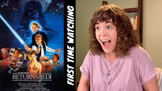 Reacting to Star Wars: Episode VI - Return of the Jedi (FIRST TIME WATCHING!!)