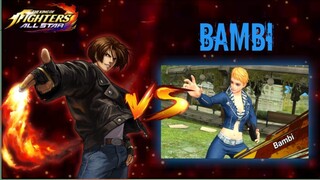 Mission : Kyo Vs. Boss Bambi  🔥 | KOF ALLSTAR | COLLAB BY TEKKEN 7