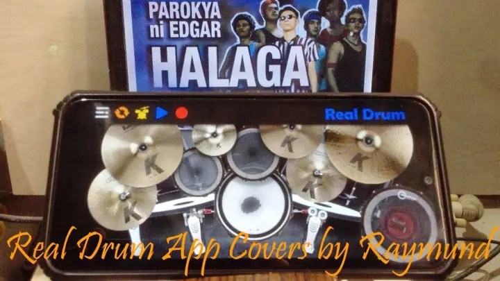 PAROKYA NI EDGAR - HALAGA | Real Drum App Covers by Raymund